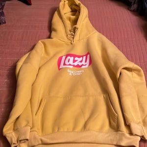 Lays Yellow Sweater, Size M for men and women